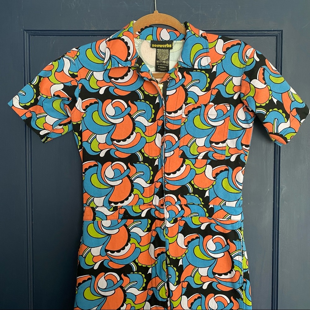 Nooworks Coveralls in Flower Power - Picture 2 of 5